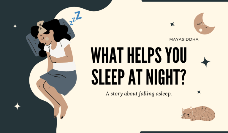 what helps you sleep at night